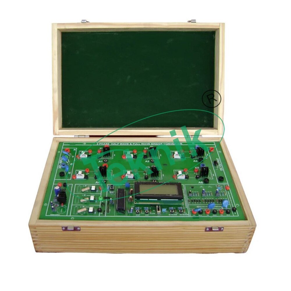 Three Phase Half Controlled Bridge Converter With Rl Load