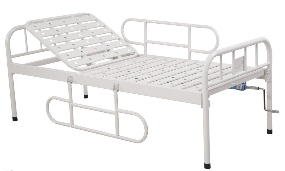 Semi Fowler Backrest Bed with Foam Mattress Classic