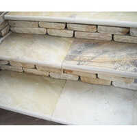 Desert Sand Paving Sandstone - Cut-to-size, Standard Size, Beige Color, Polished Surface Finishing | Ideal For Stairs, Flooring, Outdoor Paving