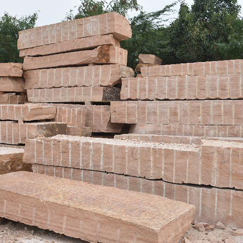 Pink Sandstone Blocks - Application: Industrial