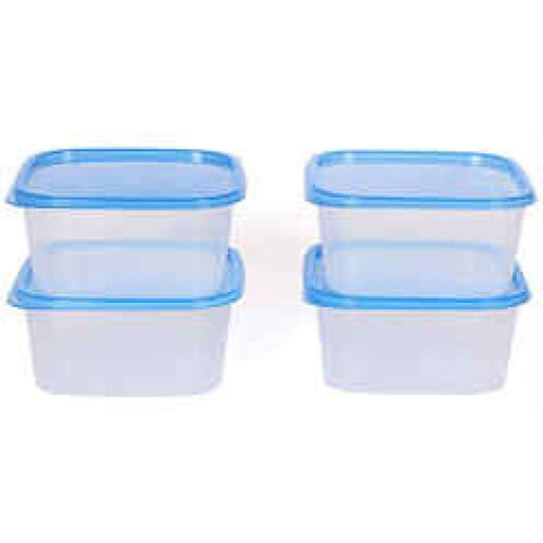 Plastic Storage Container - Color: Transparent