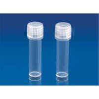 Storage Vial - 2 Ml Transparent Pp | Laboratory Use, Secure O Ring Seal, High-quality Sample Storage