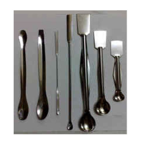 Laboratory Spatula - Color: Silver