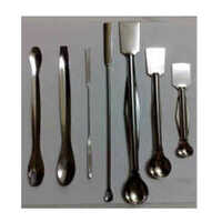 Laboratory Spatula - Stainless Steel, Various Sizes Available, Silver Design | Versatile For Mixing, Spreading, Scraping In Lab Environments