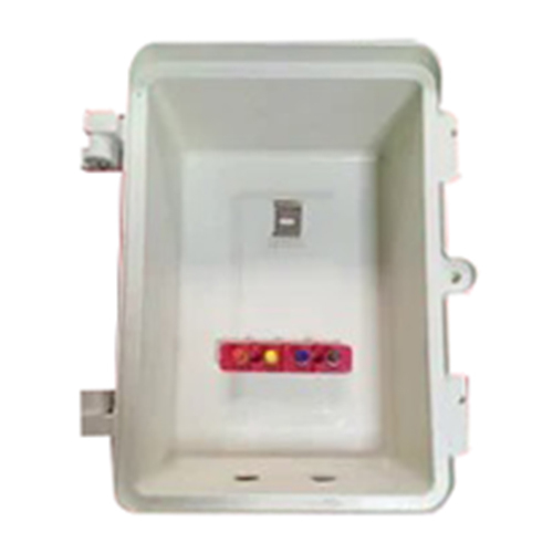 Frp Junction Box - High-quality Frp Material, Different Thicknesses Available | Sleek White Color, Plain Surface Treatment, Warranty Included