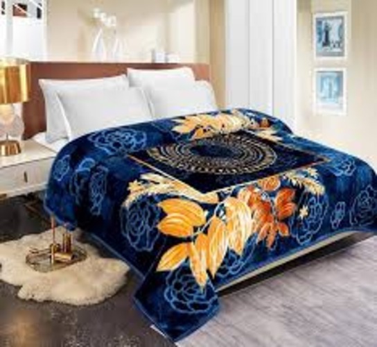 Super Soft Blanket - 100% Polyester, 220x250 Cm , Assorted Printed Fleece For Adults, Babies, And Children, Perfect For Hospitals And Travel