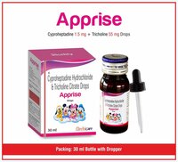 Apprise Drops - Cyproheptadine + Tricholine | Supports Appetite Stimulation, Liver Health, And Nutrient Absorption