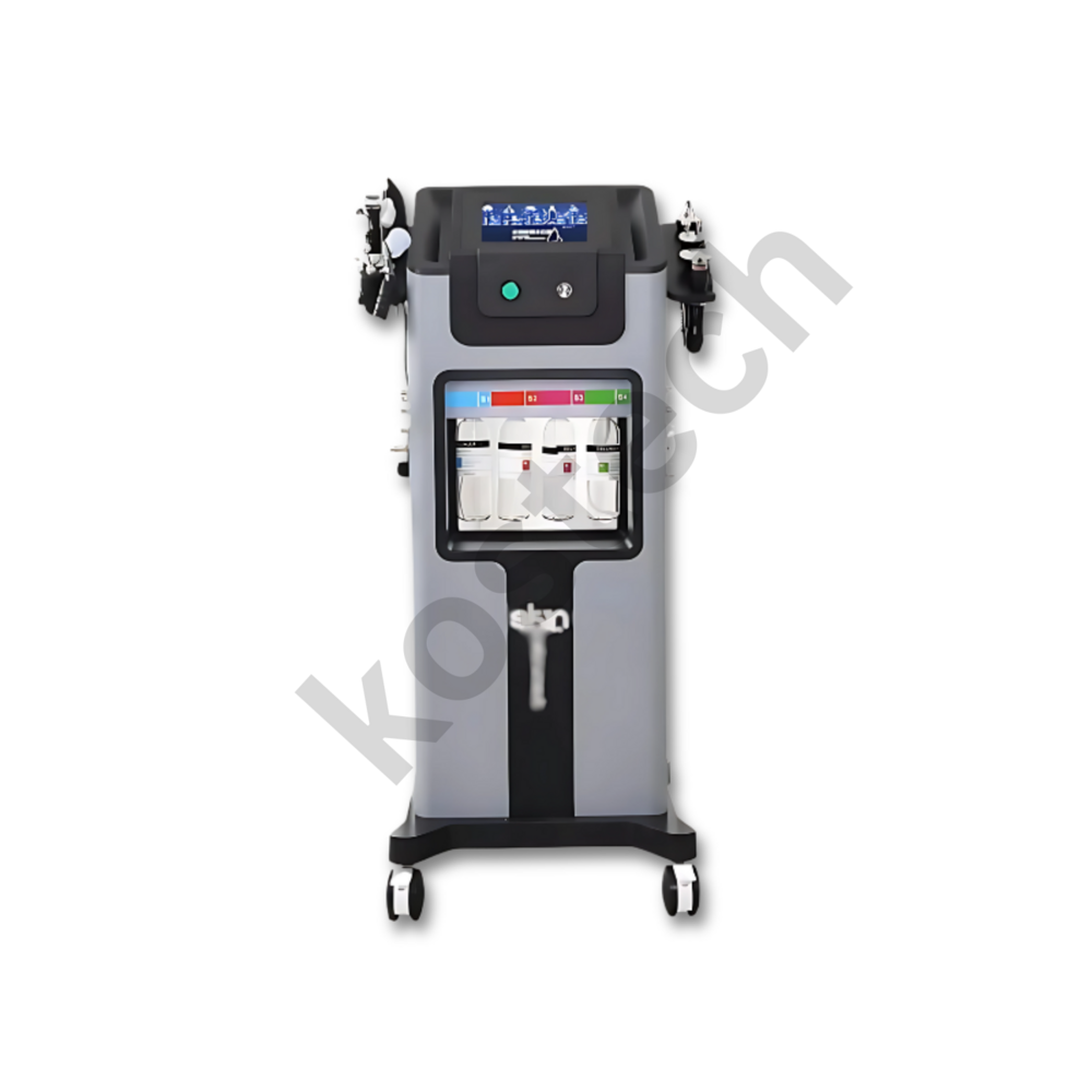 H2O2 Hydra Facial 10 In 1 Machine - Color: Gray And Blue