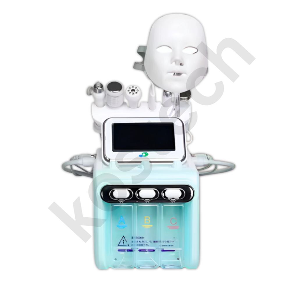 H2O2 Hydra Facial 7 In1 Machine - Color: White