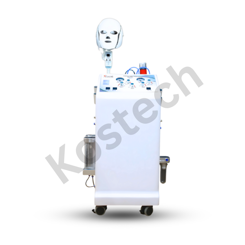 Hydra Facial Mda With 10 In 1 Small Model Electroporation Machine - Color: White