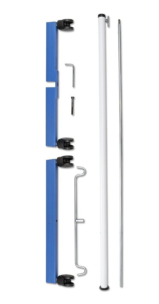 Fully Folding Saline IV Stand - Four Wheels, For Hospital and Personal Use