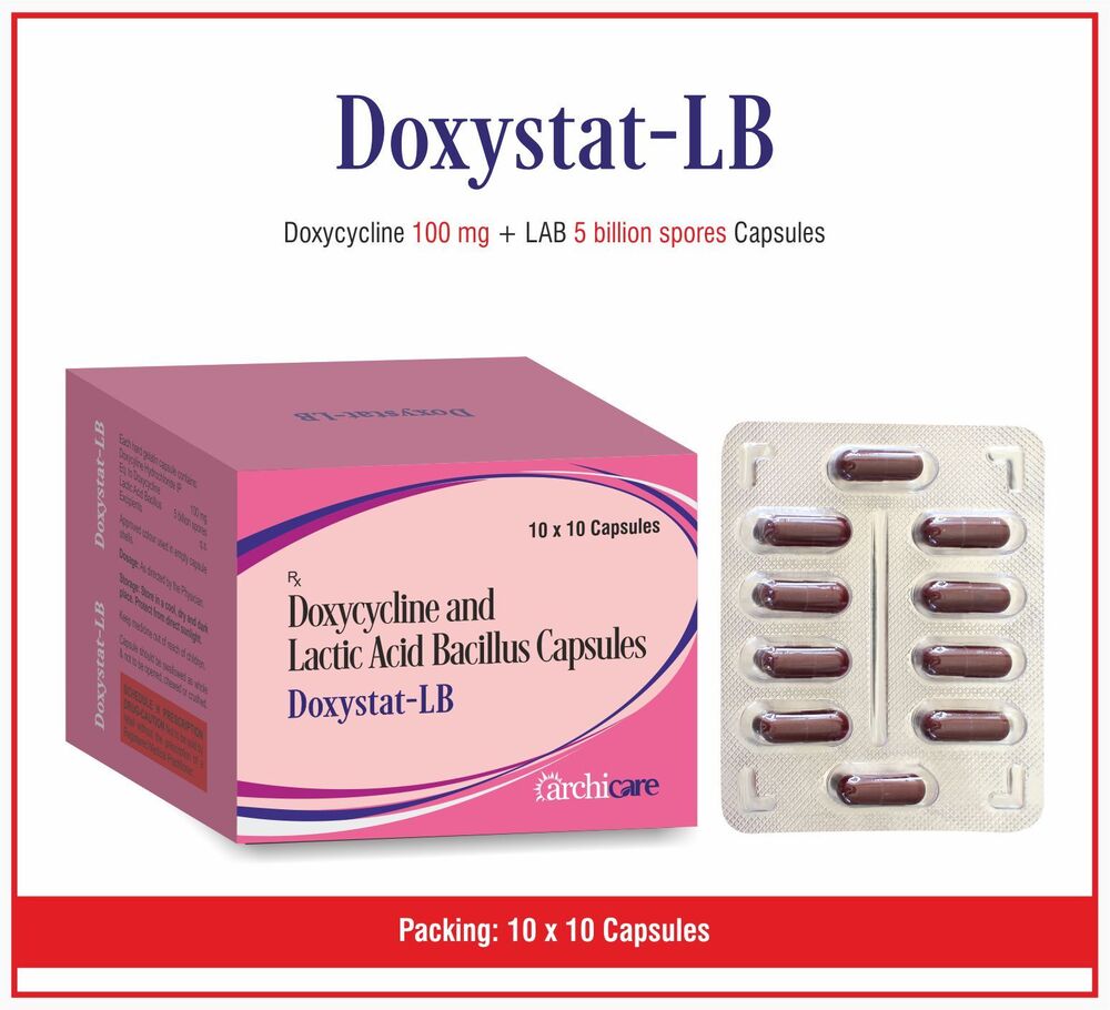 DOXYSTAT-LB कैप्सूल्स