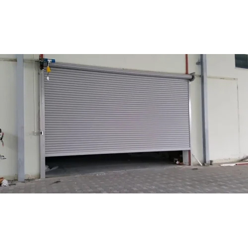 Powder Coated Automatic Rolling Shutter - Color: White