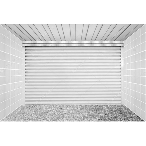 Full Height Single Phase Rolling Shutter - Color: Grey