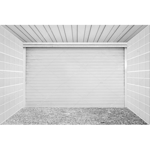 Full Height Single Phase Rolling Shutter - Color: Grey