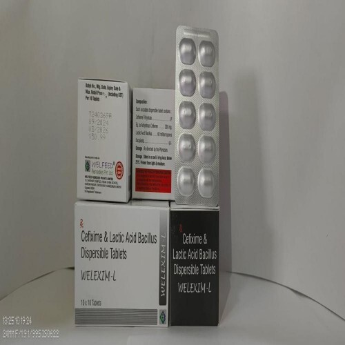 WELEXIM - L सेफिक्सिम और लैक्टिक एसिड