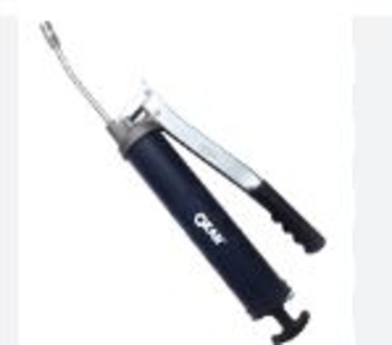 Grease Gun - Metal & Plastic, 10oz Capacity, Blue Color, 300mm Length, 0.7kg Weight | Lever-action Design For Lubricating Machinery Components