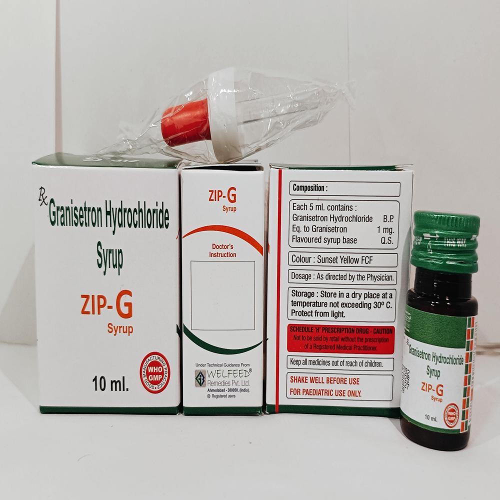 Zip - G Granisetron Hydrochloride Syrup - Drug Type: General Medicines