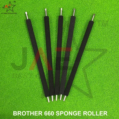 Brother 660 Sponge Roller - Color: Black