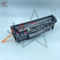 12a Compatible Toner Cartridge - Standard Size, Black | Ideal For Canon Laser Shot Lbp2900/2900b/3000, Sharp Prints, Easy Installation