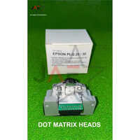 Epson Plq-20 Print Head - Standard Size, Gray Color | Compatible With Epson Plq-20 And Plq-30 Dot Matrix Printers, Model 1300350