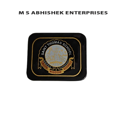 Plastic Buckle With Print - Color: As Per Requirement