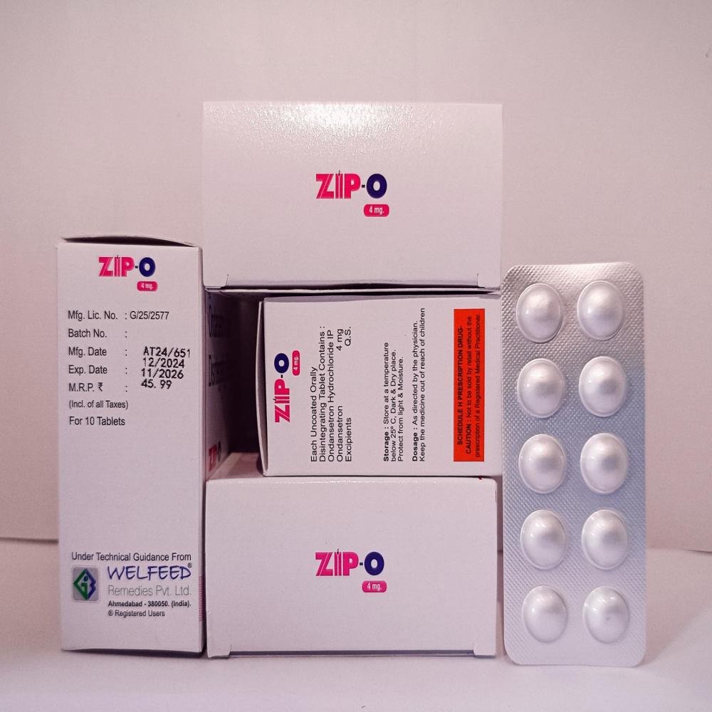 Zip - O Ondansetron Disintegrating - Drug Type: General Medicines