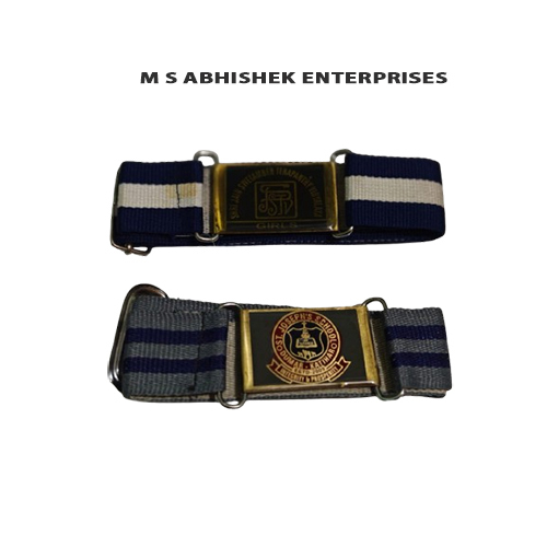 Brass Belt With Polyester Niwar - Color: Different Available