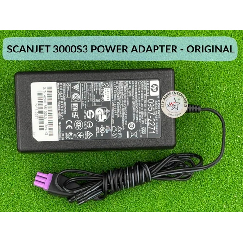 Scanjet 3000S3 Power Supply Adapter - Color: Black