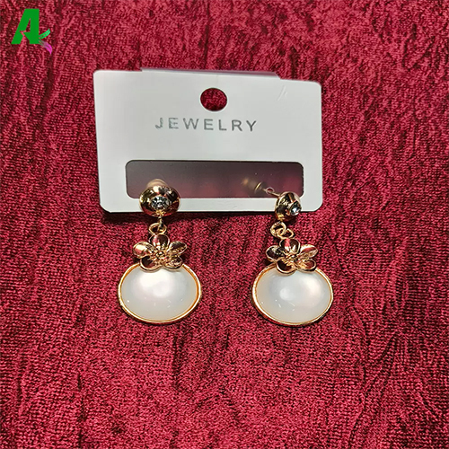 Trendy Gold-Plated Fashion Earrings - Color: Gold Plated