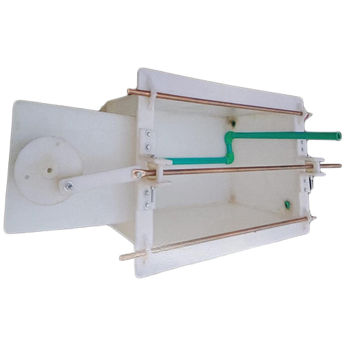 Industrial Cathode Rod Movement Tank - Color: White