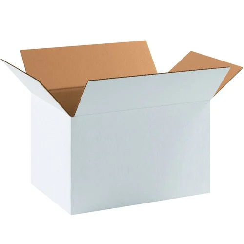 5 Ply White Corrugated Box