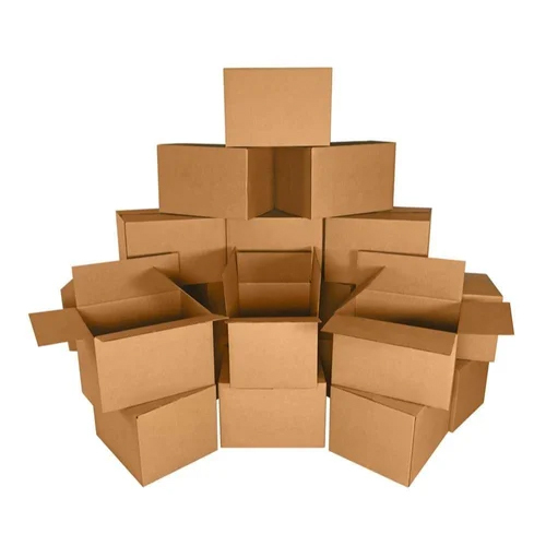 7 Ply Plain Corrugated Box - Color: Brown