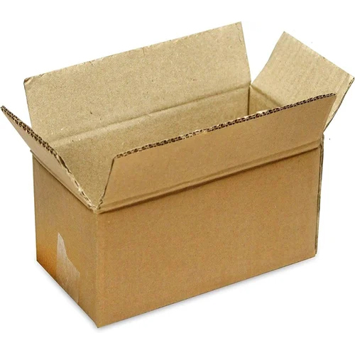 3 Ply Brown Rectangle Corrugated Box