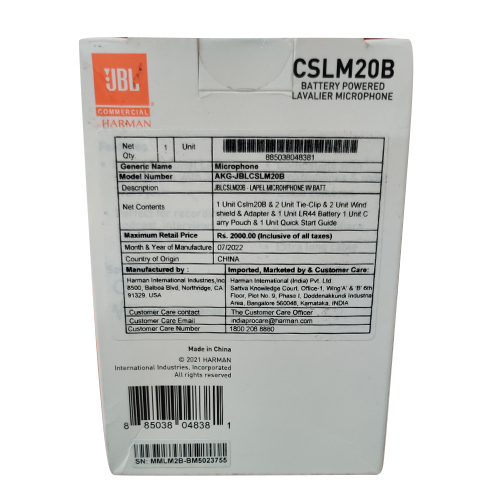 JBL Commercial Microphone