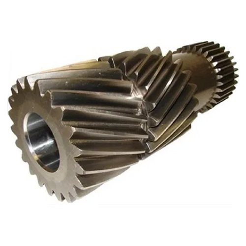 Industrial Helical Gear - Color: Silver