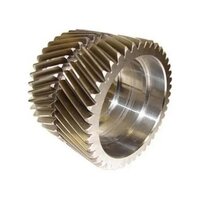 Double Helical Gears - Color: Silver