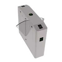 Flap Barrier Gate - Stainless Steel, 100v-240v Ac Volt, -25degc To +70degc Celsius | Silver Color, Corrosion Resistant, 40 Kg Weight, 50 Hz Frequency