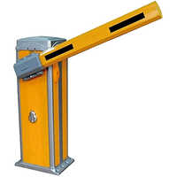 Automatic Boom Barriers - Stainless Steel, 50 Hertz , Yellow Color With "no Parking" Signal, Corrosion Resistant, 1-year Warranty