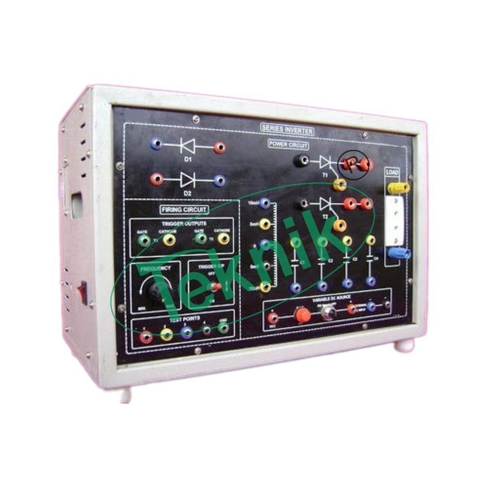 Series Inverter Using Scrs - Color: White Black