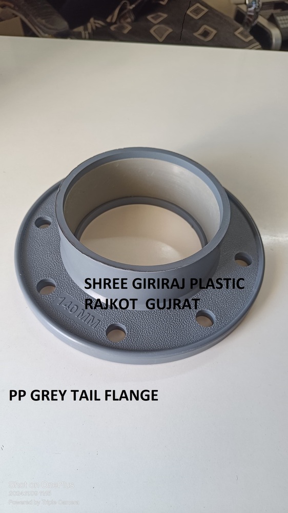 Pp Agriculture Pipe Flange - 63mm To 200mm Size, Black Female Connection | Premium Pp Material, Thermal Resistance, Easy Installation