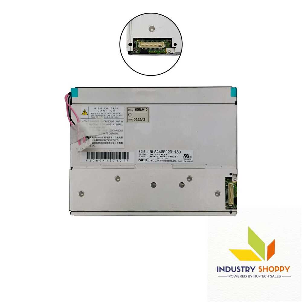 Nec Nl6448bc20-18d Lcd Module - Application: Industrial