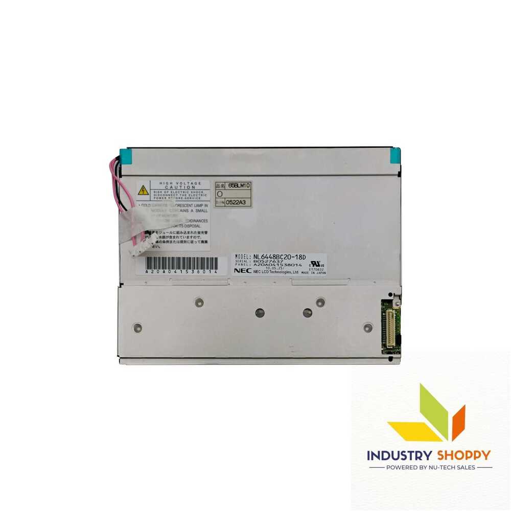 Nec Nl6448bc20-18d Lcd Module - Application: Industrial