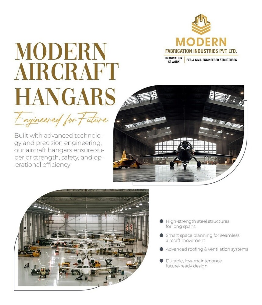 Prefabricated Aircraft hangars Structures