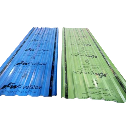 Color Coated Hi Rib Profile Sheet - Length: 20 Foot (Ft)