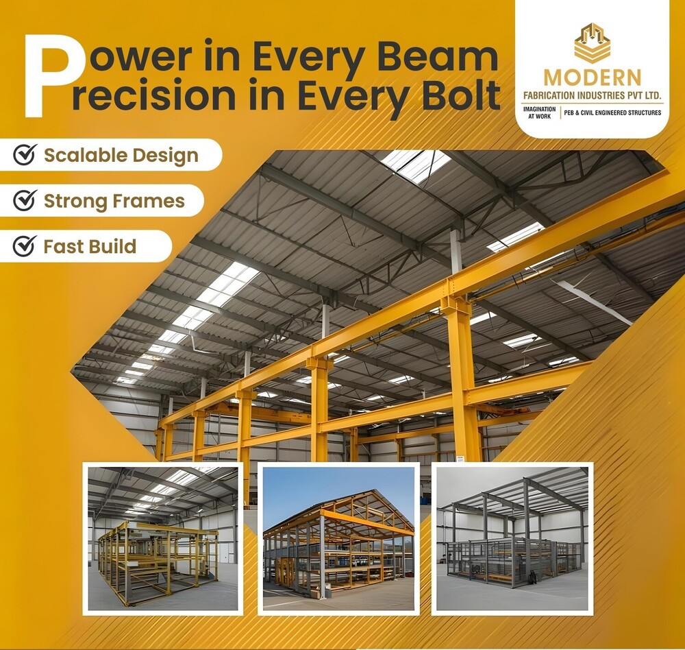 Mild Steel Pre Engineered Building Structure