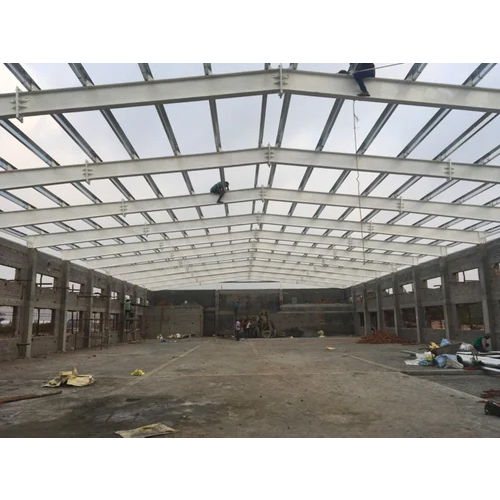 Steel Construction Structure - Color: Grey