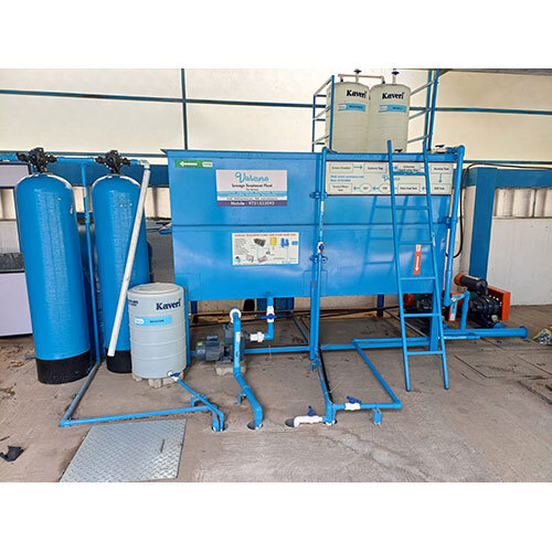 Sewage treatment plant for apartment