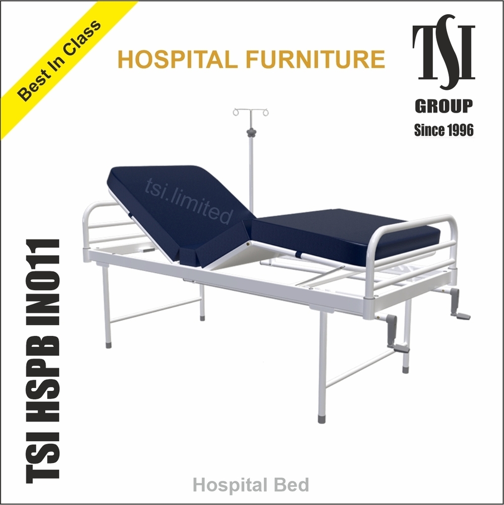 Adjustable Hospital Bed with Head & Foot Sections - Medical Bed for Patient Care