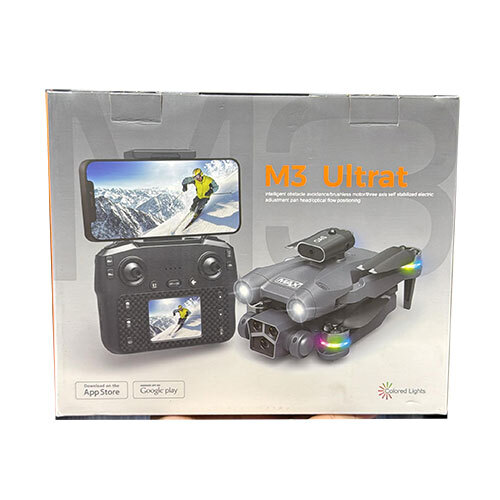 M3 ultrat Colored Lights Dro-ne with Display Remote
